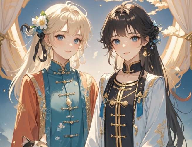雙 子女 喜歡 一個人